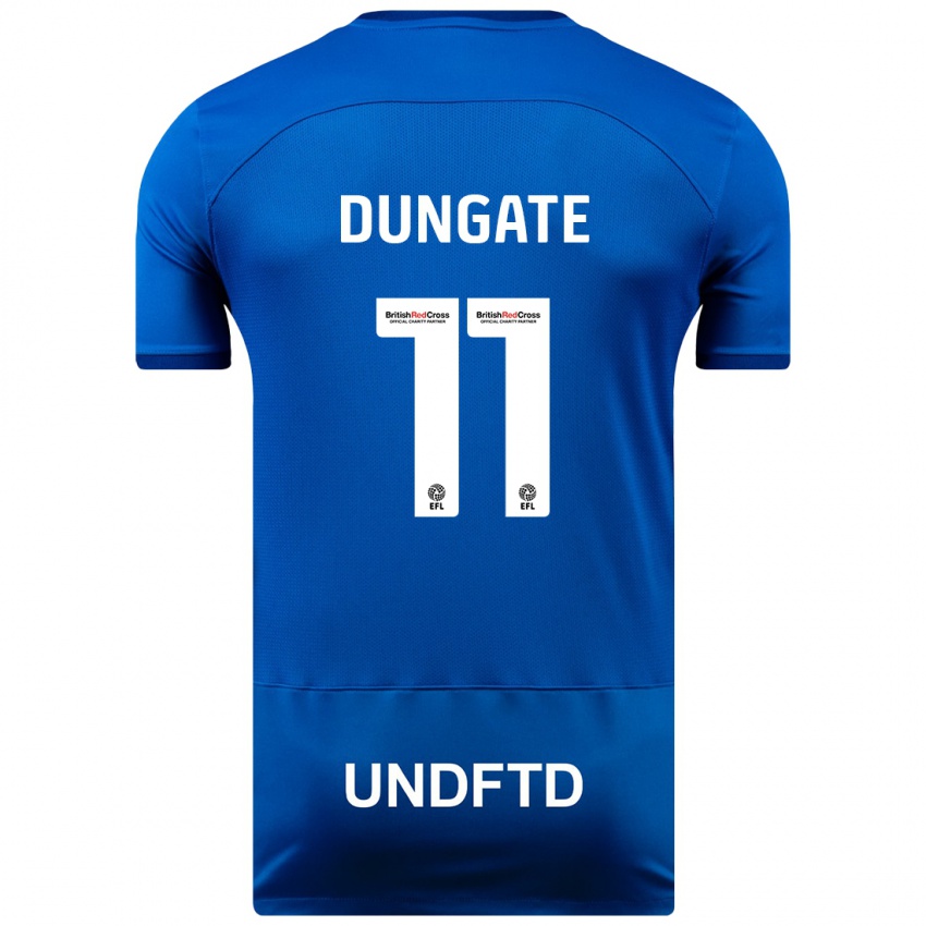 Dames Katie Dungate #11 Blauw Thuisshirt Thuistenue 2023/24 T-Shirt