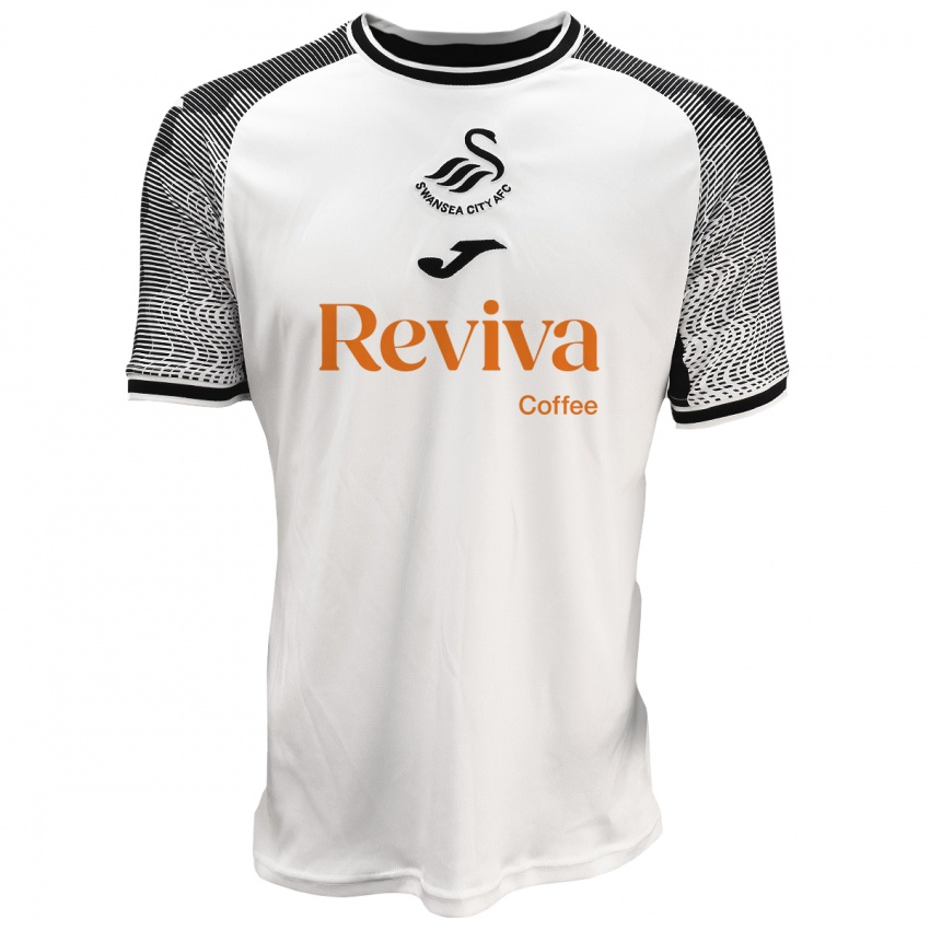 Dames Cameron Llewellyn #0 Wit Thuisshirt Thuistenue 2023/24 T-Shirt