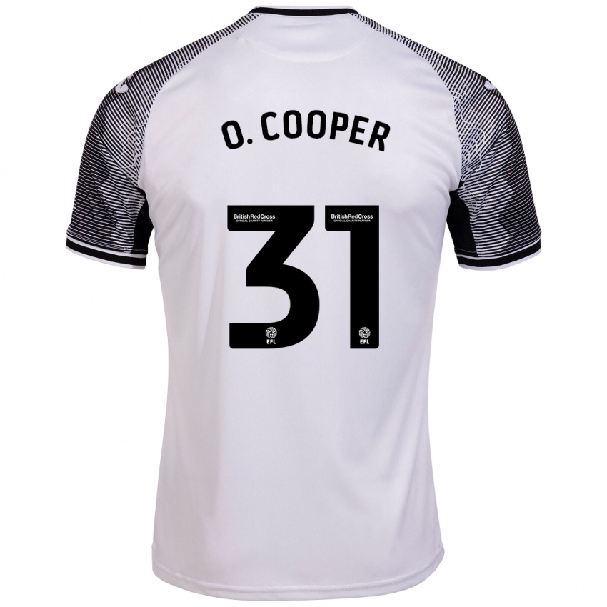 Dames Oliver Cooper #31 Wit Thuisshirt Thuistenue 2023/24 T-Shirt