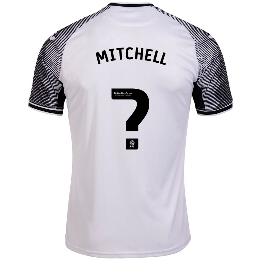 Dames Remy Mitchell #0 Wit Thuisshirt Thuistenue 2023/24 T-Shirt