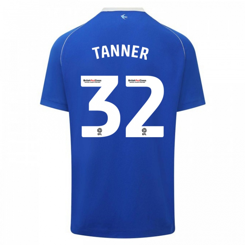 Dames Ollie Tanner #32 Blauw Thuisshirt Thuistenue 2023/24 T-Shirt