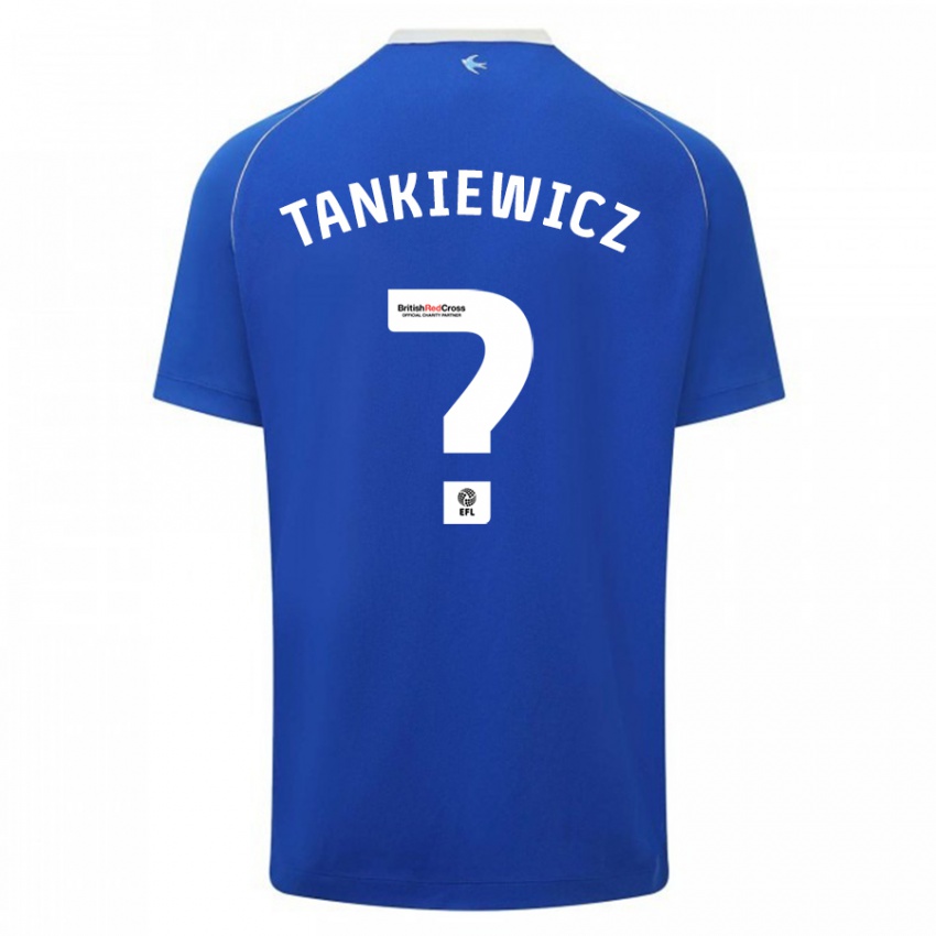 Dames Rob Tankiewicz #0 Blauw Thuisshirt Thuistenue 2023/24 T-Shirt