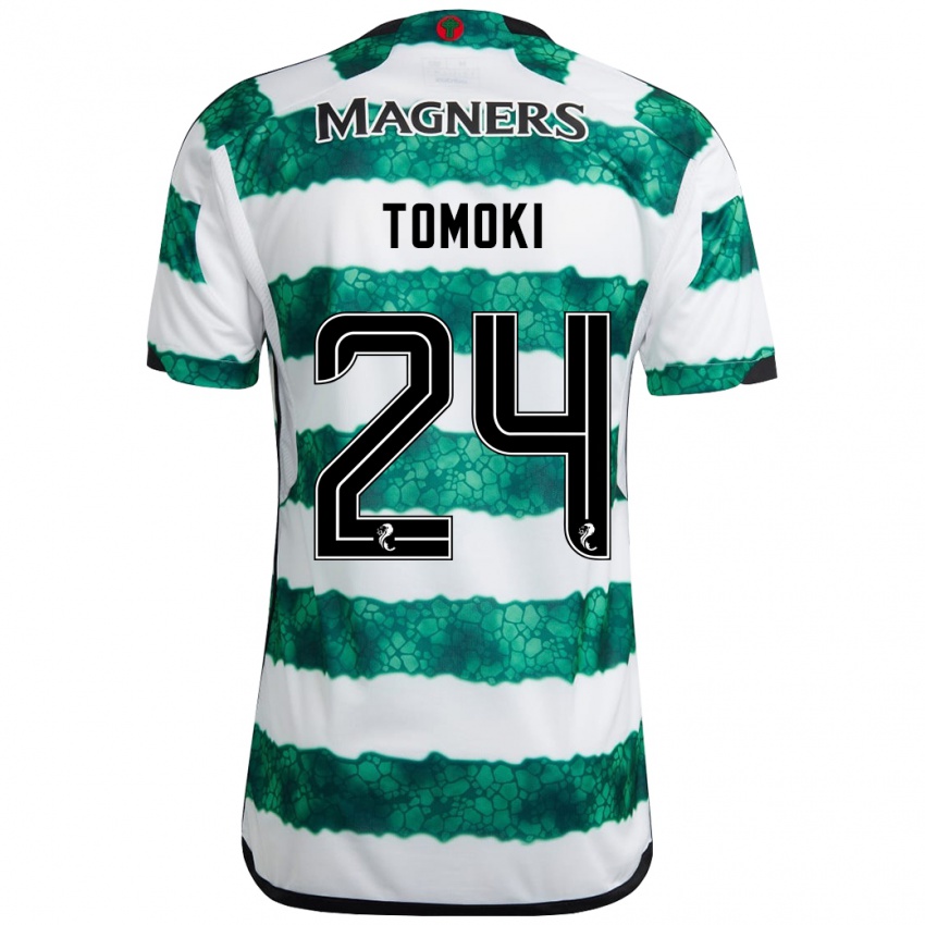 Dames Tomoki Iwata #24 Groente Thuisshirt Thuistenue 2023/24 T-Shirt