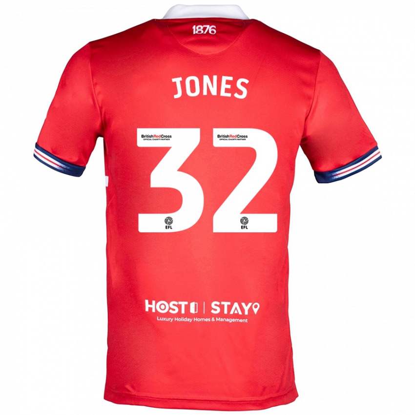 Dames Jamie Jones #32 Rood Thuisshirt Thuistenue 2023/24 T-Shirt