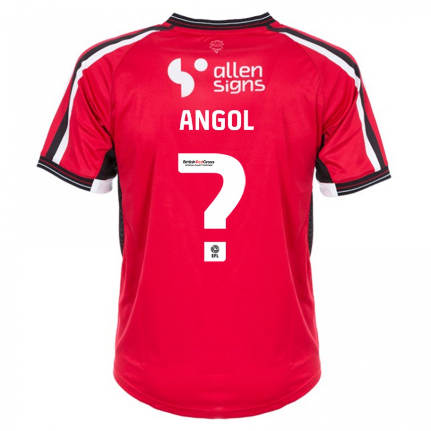 Dames Mekhi Angol #0 Rood Thuisshirt Thuistenue 2023/24 T-Shirt