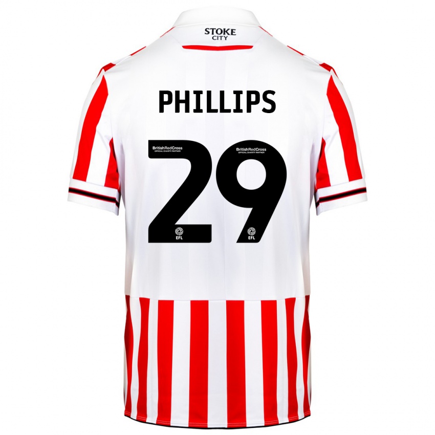 Dames D'margio Wright-Phillips #29 Rood Wit Thuisshirt Thuistenue 2023/24 T-Shirt