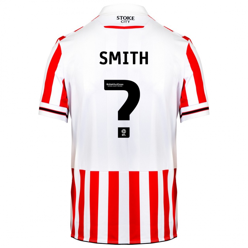 Dames William Smith #0 Rood Wit Thuisshirt Thuistenue 2023/24 T-Shirt