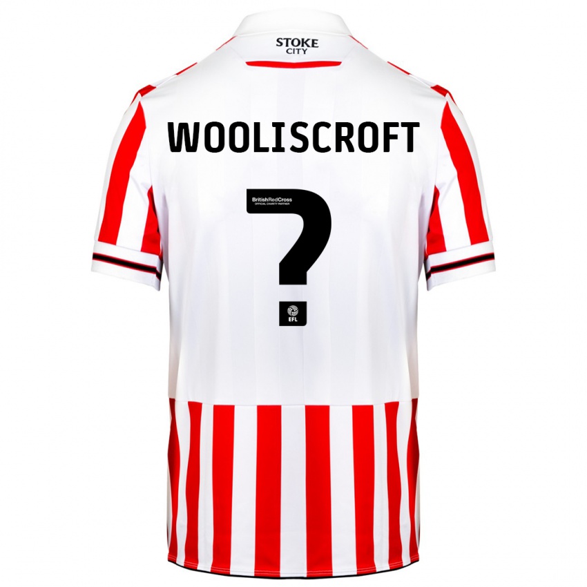 Dames Morgan Wooliscroft #0 Rood Wit Thuisshirt Thuistenue 2023/24 T-Shirt