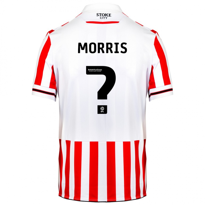 Dames Joe Morris #0 Rood Wit Thuisshirt Thuistenue 2023/24 T-Shirt