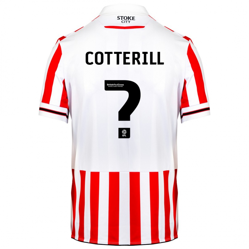 Dames Alex Cotterill #0 Rood Wit Thuisshirt Thuistenue 2023/24 T-Shirt