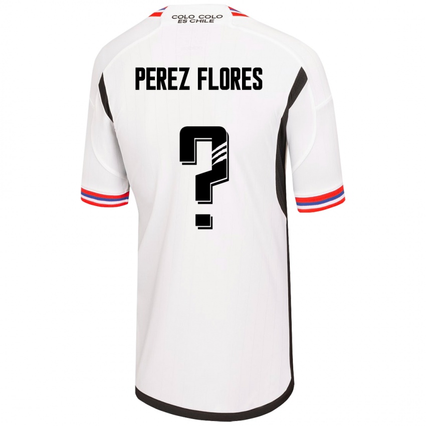 Dames Benjamín Pérez Flores #0 Wit Thuisshirt Thuistenue 2023/24 T-Shirt