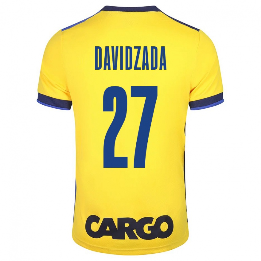 Dames Ofir Davidzada #27 Geel Thuisshirt Thuistenue 2023/24 T-Shirt