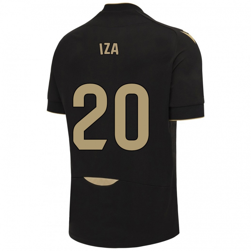 Dames Iza Carcelén #20 Zwart Uitshirt Uittenue 2023/24 T-Shirt