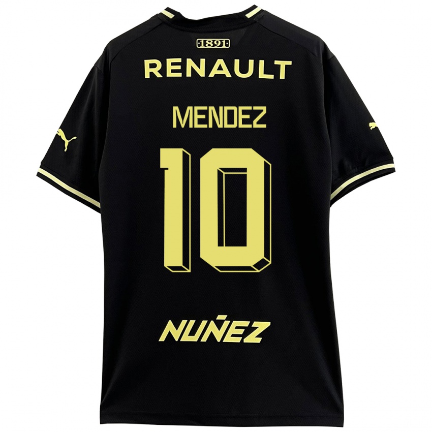 Dames Kevin Méndez #10 Zwart Uitshirt Uittenue 2023/24 T-Shirt