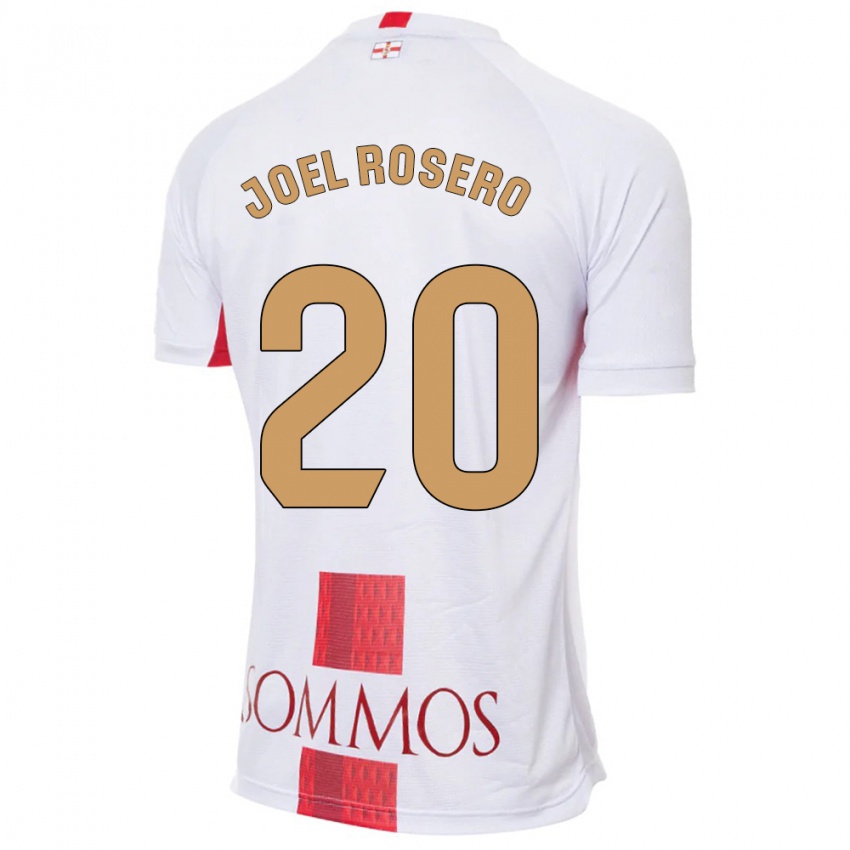 Dames Alexis Joel Rosero #20 Wit Uitshirt Uittenue 2023/24 T-Shirt