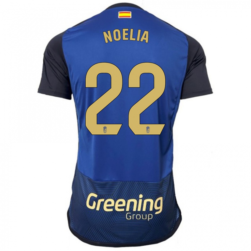 Dames Noelia Salas Mullens #22 Marine Uitshirt Uittenue 2023/24 T-Shirt