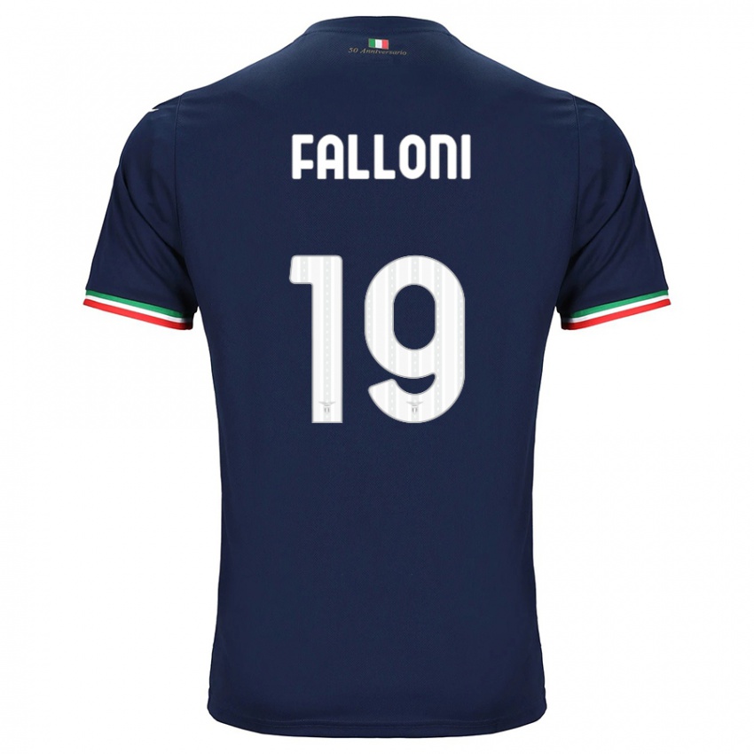 Dames Ludovica Falloni #19 Marine Uitshirt Uittenue 2023/24 T-Shirt