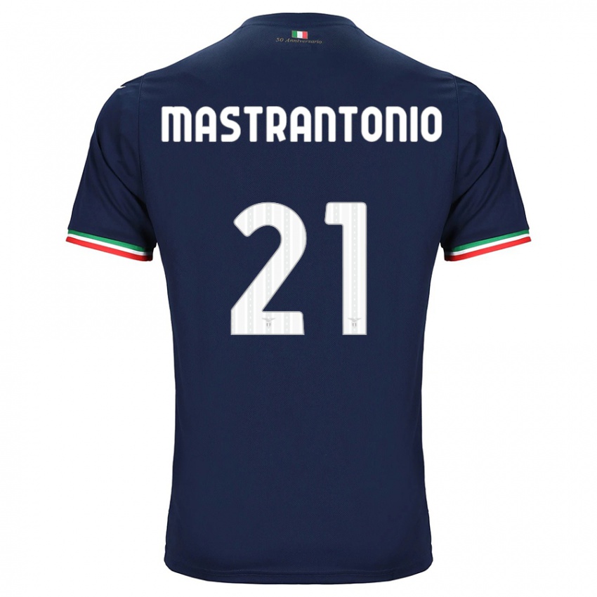 Dames Ella Mastrantonio #21 Marine Uitshirt Uittenue 2023/24 T-Shirt