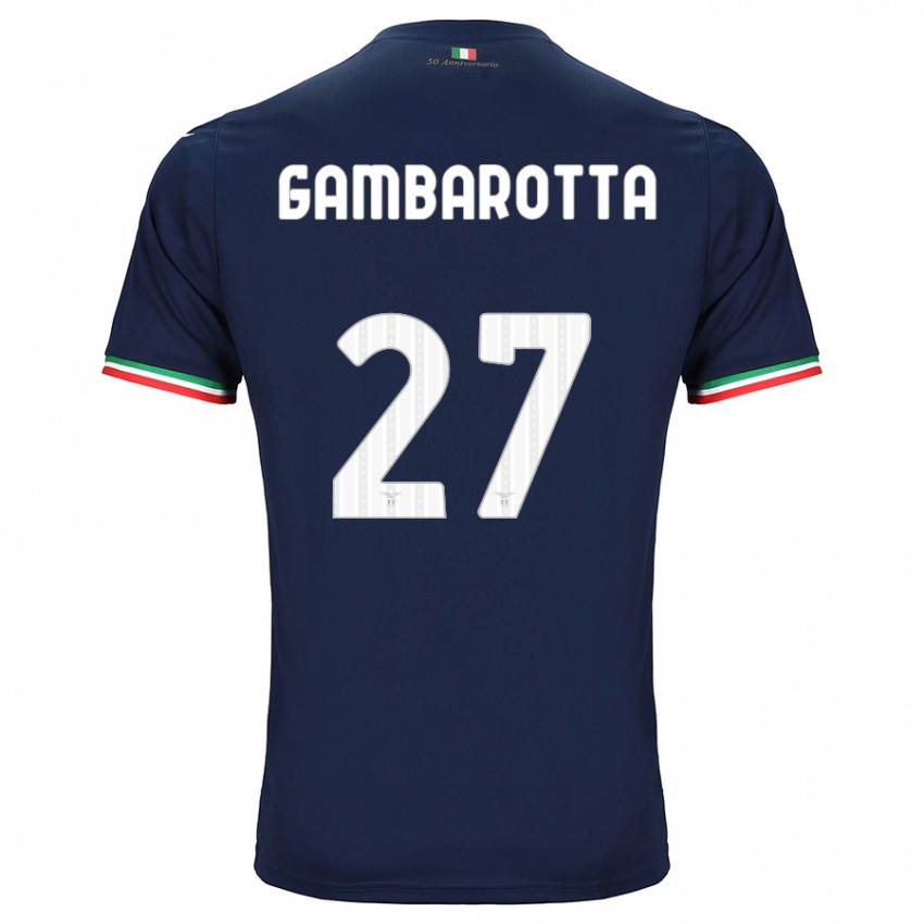 Dames Margot Gambarotta #27 Marine Uitshirt Uittenue 2023/24 T-Shirt