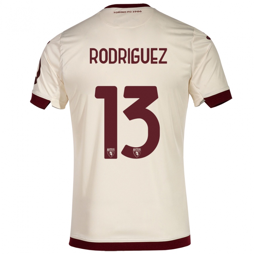 Dames Ricardo Rodríguez #13 Champagne Uitshirt Uittenue 2023/24 T-Shirt