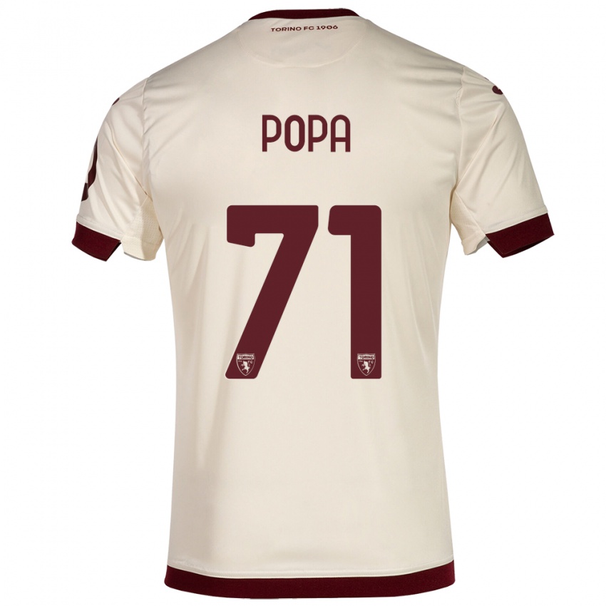 Dames Mihai Popa #71 Champagne Uitshirt Uittenue 2023/24 T-Shirt