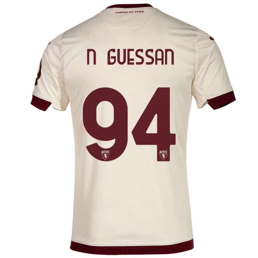 Dames Ange Caumenan N'guessan #94 Champagne Uitshirt Uittenue 2023/24 T-Shirt