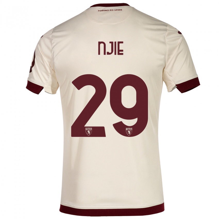 Dames Alieu Njie #29 Champagne Uitshirt Uittenue 2023/24 T-Shirt