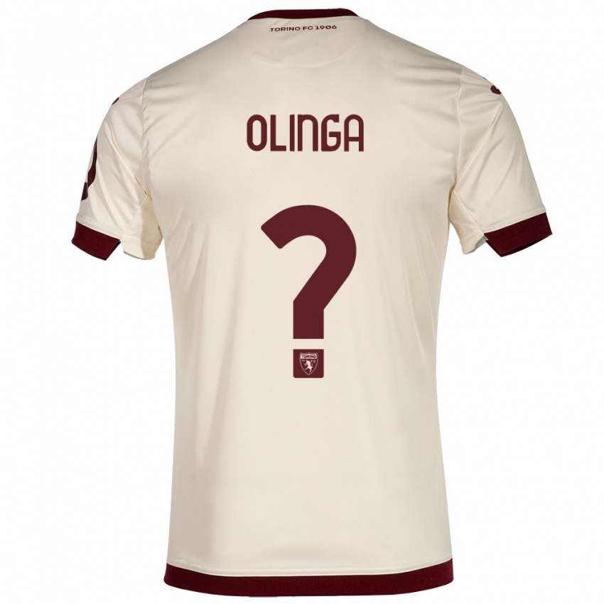 Dames Kenny Olinga #0 Champagne Uitshirt Uittenue 2023/24 T-Shirt