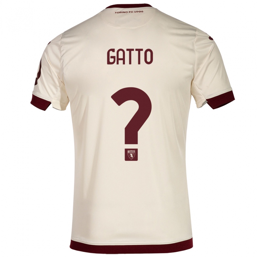 Dames Tommaso Gatto #0 Champagne Uitshirt Uittenue 2023/24 T-Shirt