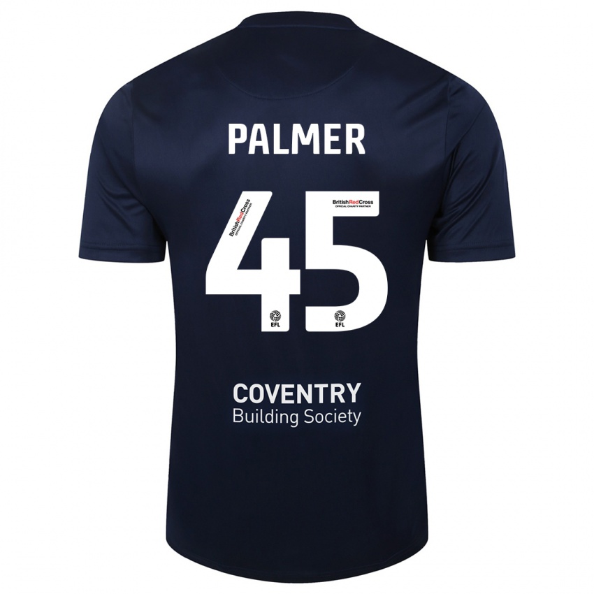 Dames Kasey Palmer #45 Rode Marine Uitshirt Uittenue 2023/24 T-Shirt