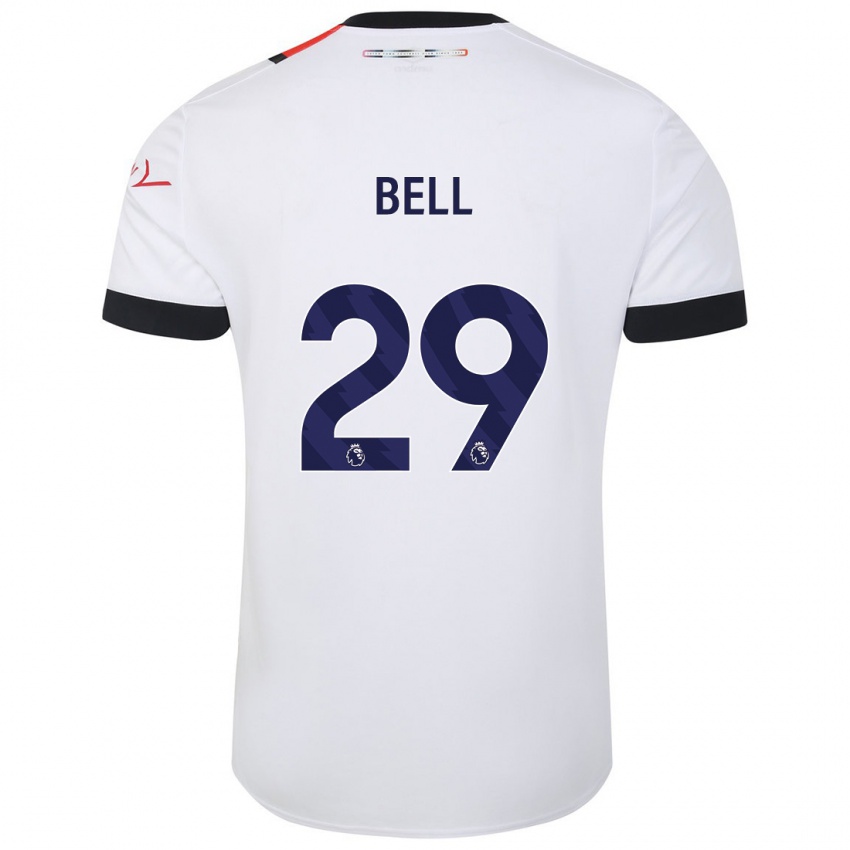 Dames Amari'i Bell #29 Wit Uitshirt Uittenue 2023/24 T-Shirt