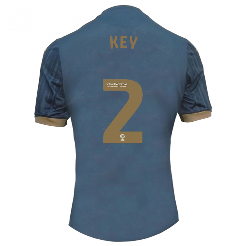 Dames Josh Key #2 Donkerblauw Uitshirt Uittenue 2023/24 T-Shirt