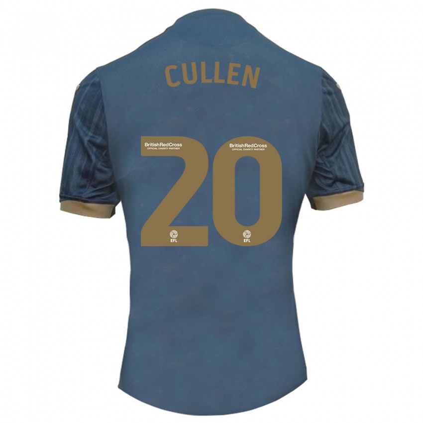 Dames Liam Cullen #20 Donkerblauw Uitshirt Uittenue 2023/24 T-Shirt