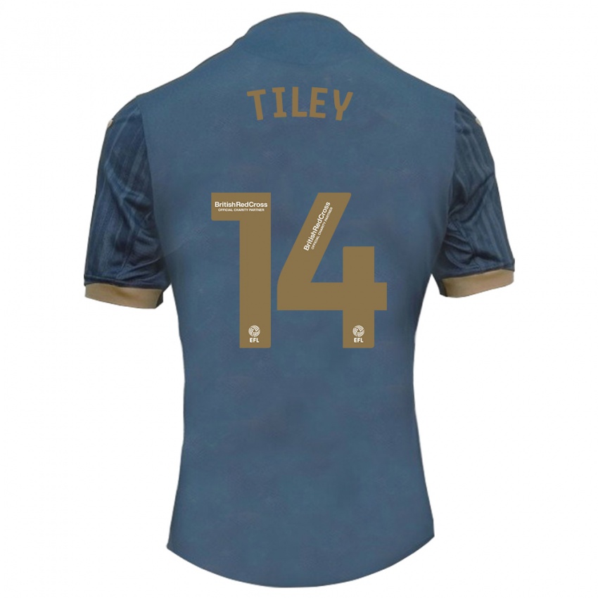 Dames Chloe Tiley #14 Donkerblauw Uitshirt Uittenue 2023/24 T-Shirt