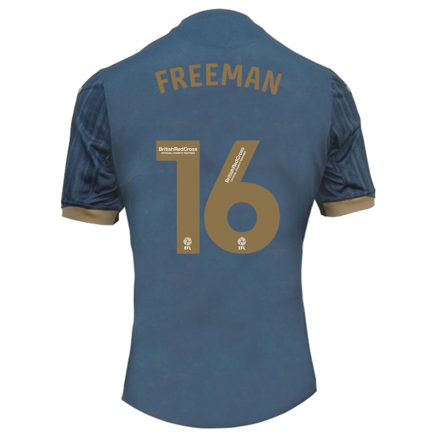 Dames Emily Freeman #16 Donkerblauw Uitshirt Uittenue 2023/24 T-Shirt