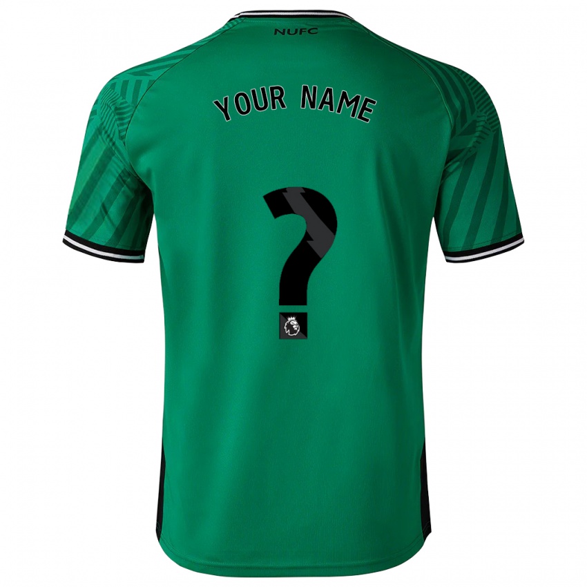 Dames Uw Naam #0 Groente Uitshirt Uittenue 2023/24 T-Shirt
