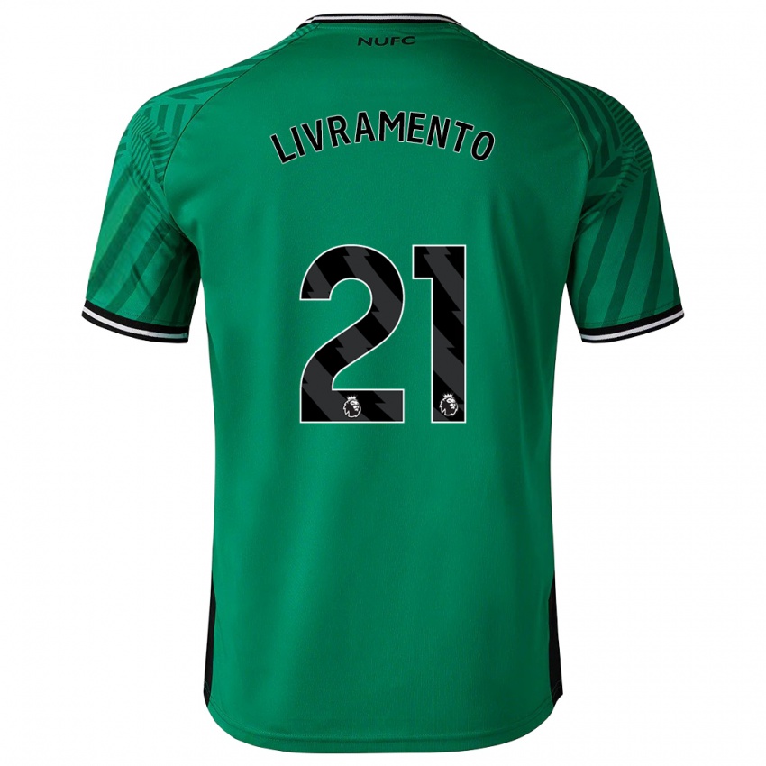 Dames Tino Livramento #21 Groente Uitshirt Uittenue 2023/24 T-Shirt