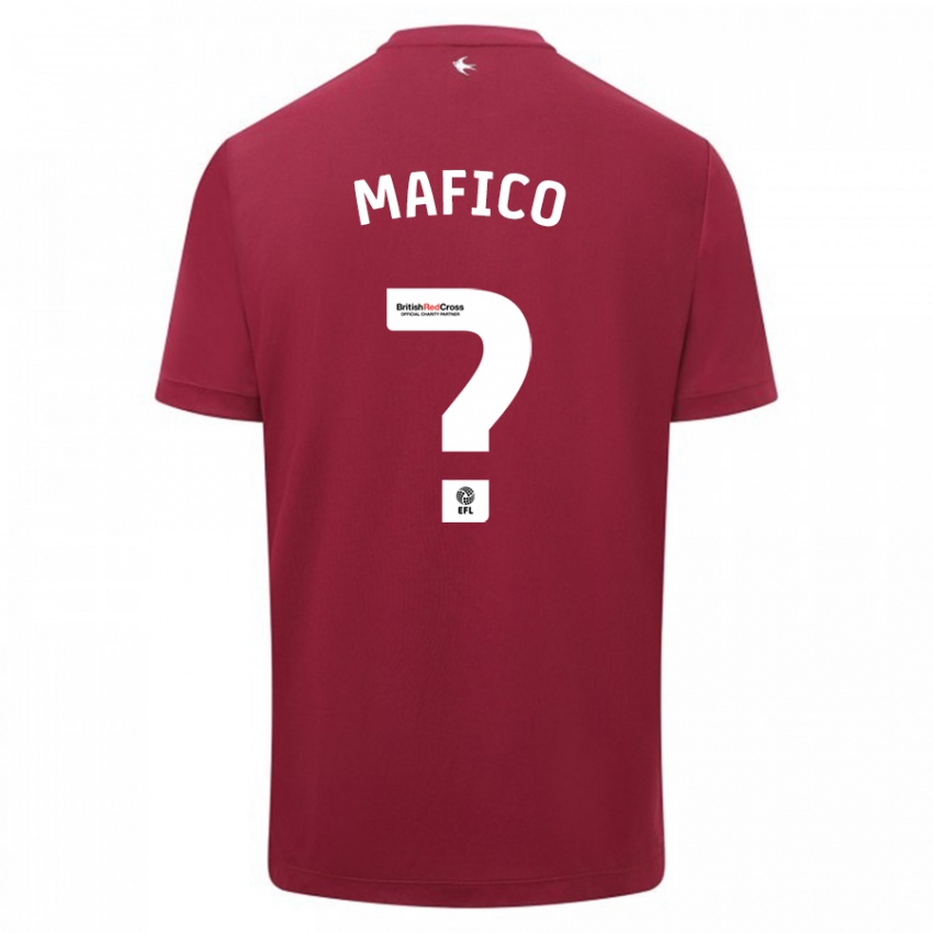 Dames Dakarai Mafico #0 Rood Uitshirt Uittenue 2023/24 T-Shirt