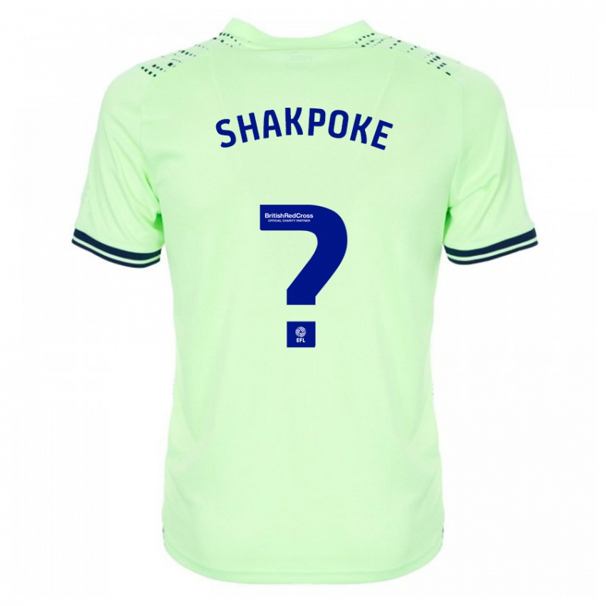 Dames Ruben Shakpoke #0 Marine Uitshirt Uittenue 2023/24 T-Shirt