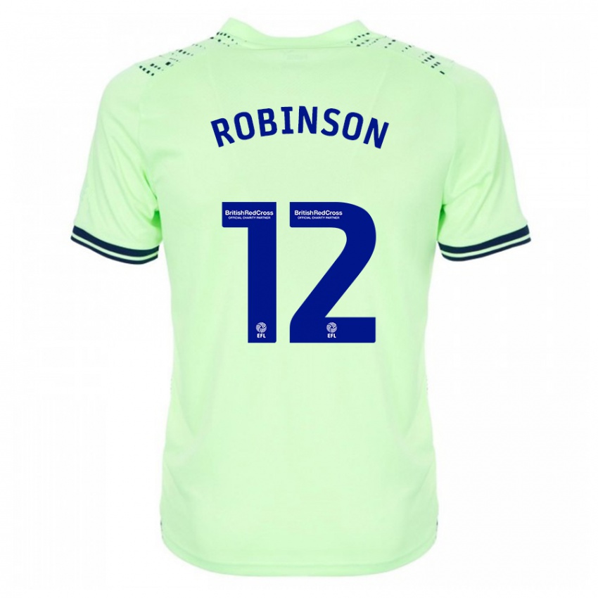 Dames Leanne Robinson #12 Marine Uitshirt Uittenue 2023/24 T-Shirt