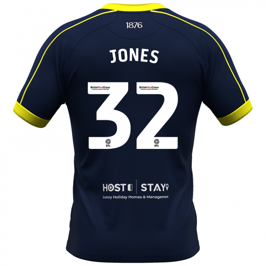 Dames Jamie Jones #32 Marine Uitshirt Uittenue 2023/24 T-Shirt