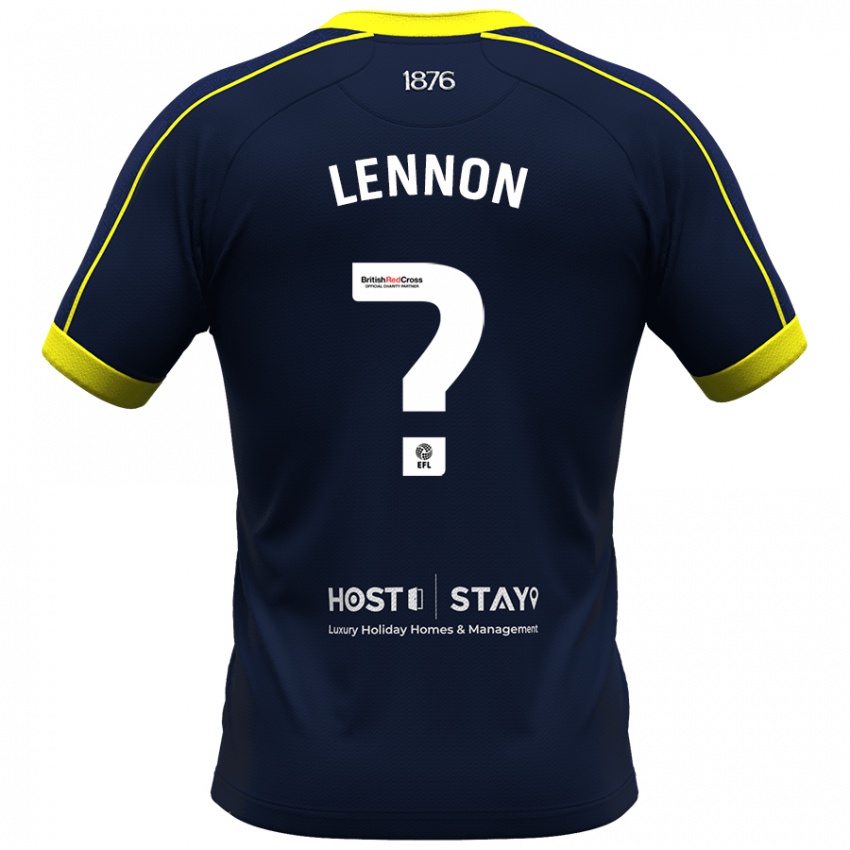 Dames Charlie Lennon #0 Marine Uitshirt Uittenue 2023/24 T-Shirt