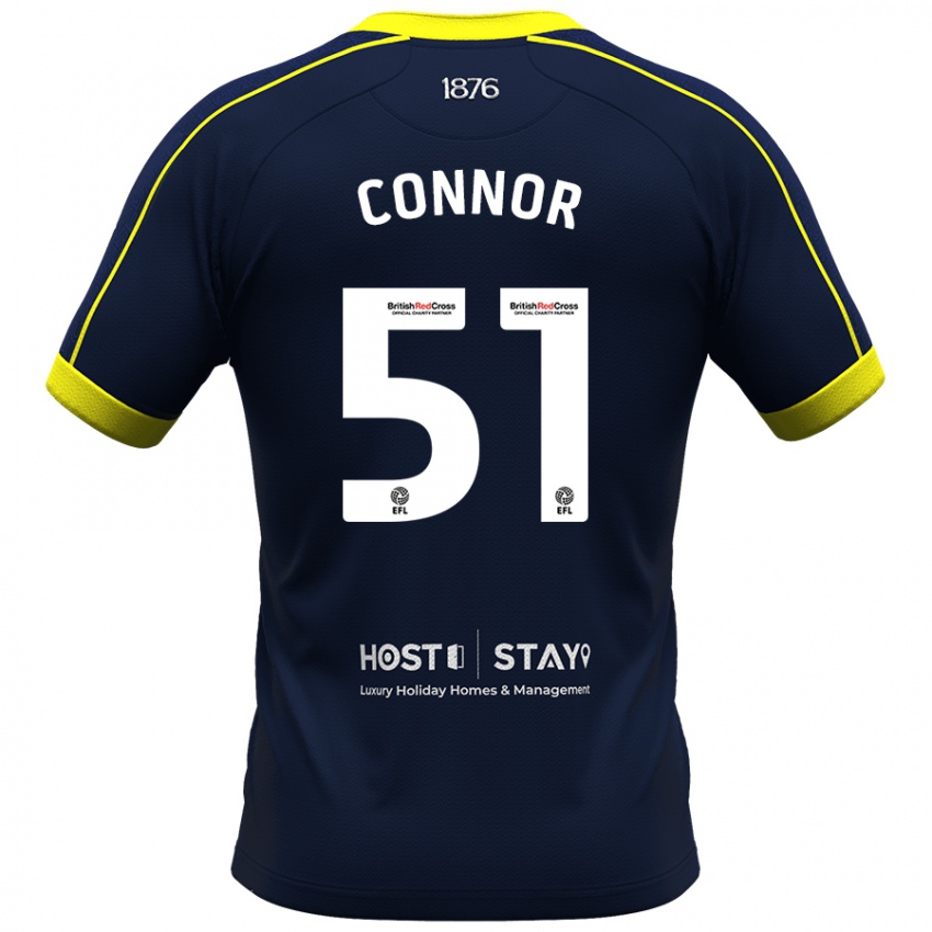 Dames Shea Connor #51 Marine Uitshirt Uittenue 2023/24 T-Shirt