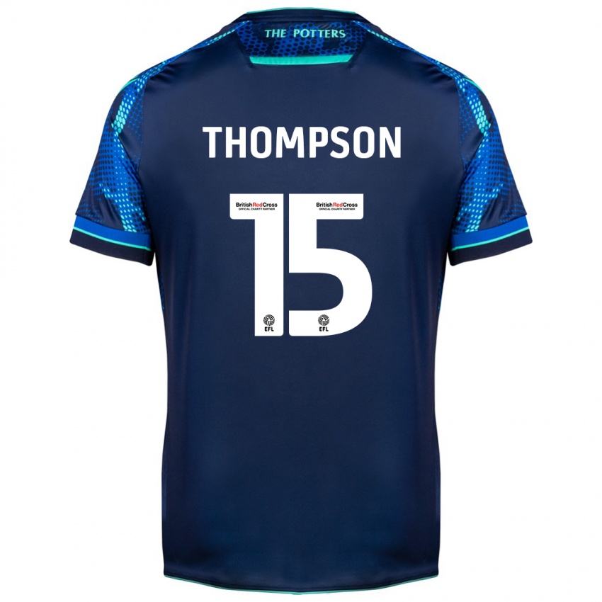 Dames Jordan Thompson #15 Marine Uitshirt Uittenue 2023/24 T-Shirt