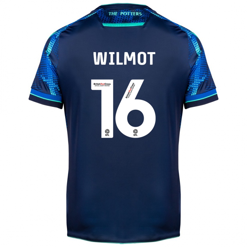 Dames Ben Wilmot #16 Marine Uitshirt Uittenue 2023/24 T-Shirt