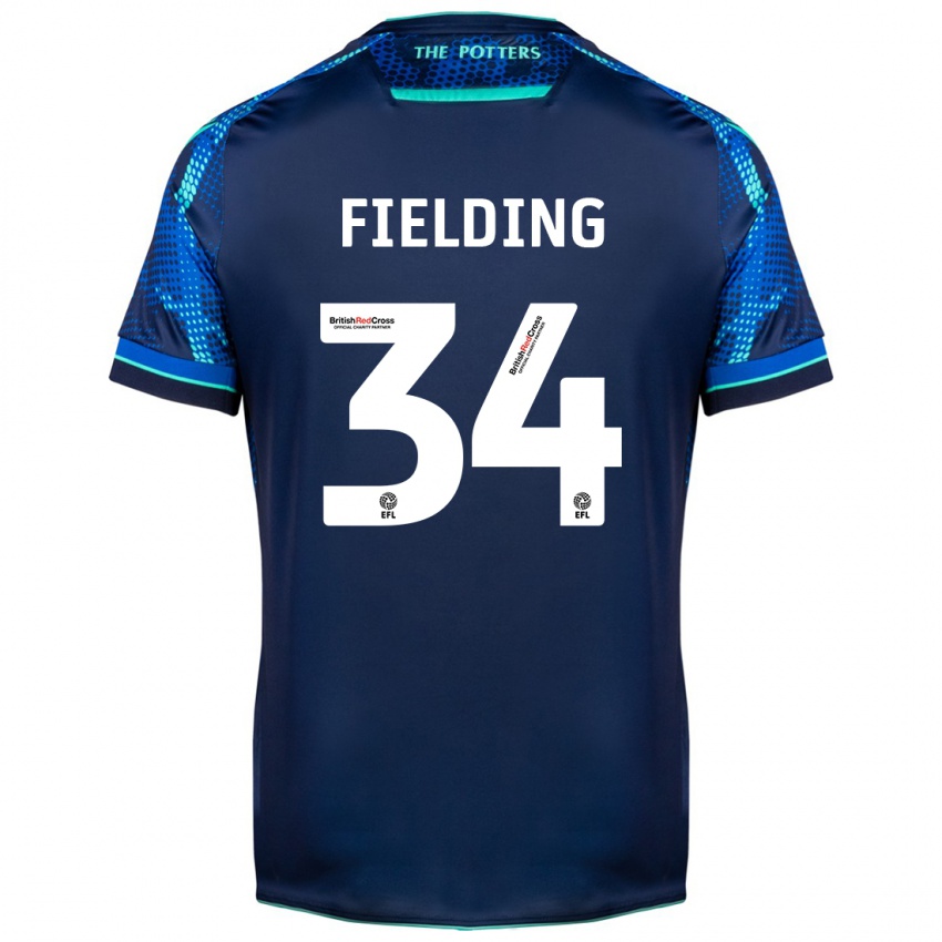 Dames Frank Fielding #34 Marine Uitshirt Uittenue 2023/24 T-Shirt