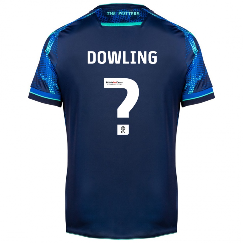 Dames Will Dowling #0 Marine Uitshirt Uittenue 2023/24 T-Shirt