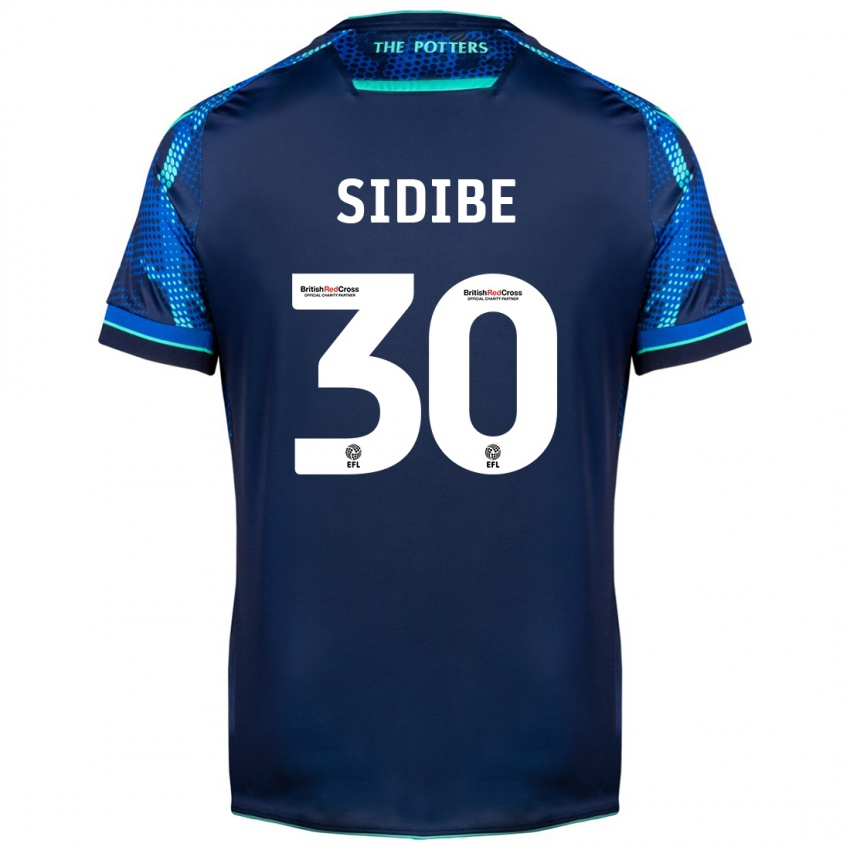 Dames Souleymane Sidibe #30 Marine Uitshirt Uittenue 2023/24 T-Shirt