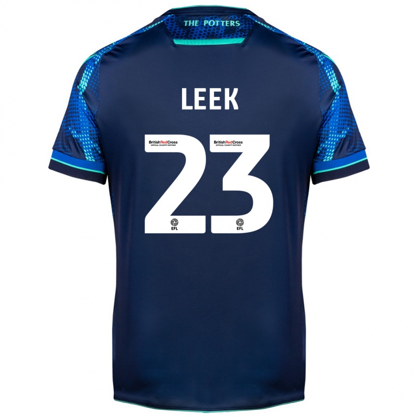 Dames Ellie Leek #23 Marine Uitshirt Uittenue 2023/24 T-Shirt