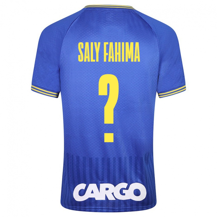 Dames Israel Saly Fahima #0 Blauw Uitshirt Uittenue 2023/24 T-Shirt